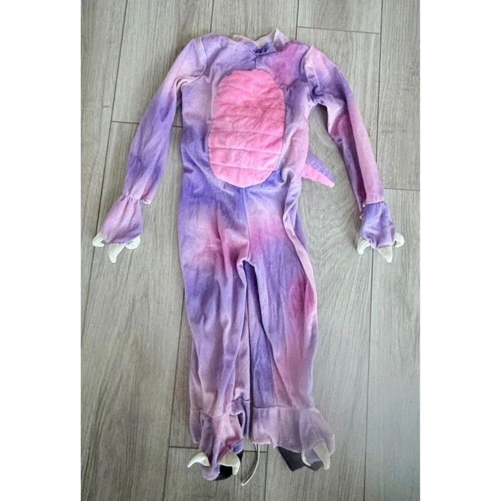 Spirit Halloween Toddler "Dino Cutie" Dinosaur Jumpsuit Costume Size 3T